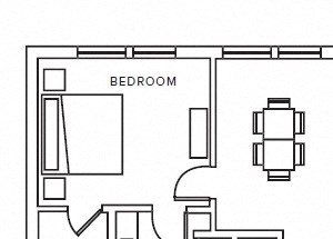 C1 floor plan C1 floor plan at Windsor Parkview, Chamblee, Georgia